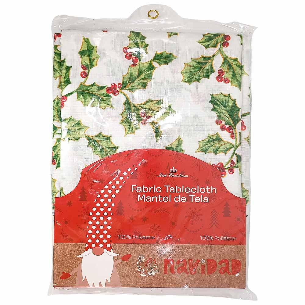 Mantel Navideño Miro Christmas de Tela 60'' x 84''
