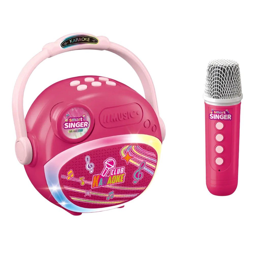 Micrófono Y Bocina Inalámbrica Rosado - Star Toys