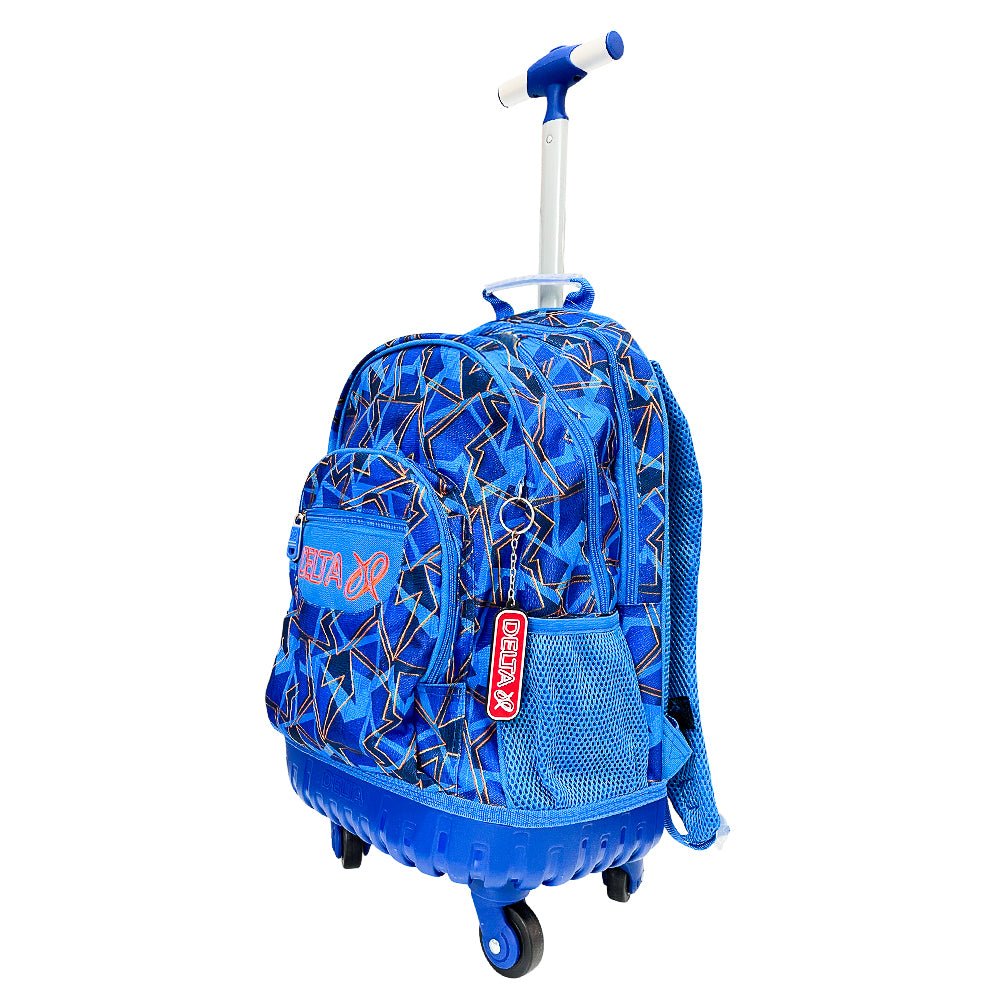 Mochila Con Ruedas Delta / 17" / Para Niño / Estampada Geométrico / Surtido - Delta - Titan.com.pa - 7450121125923