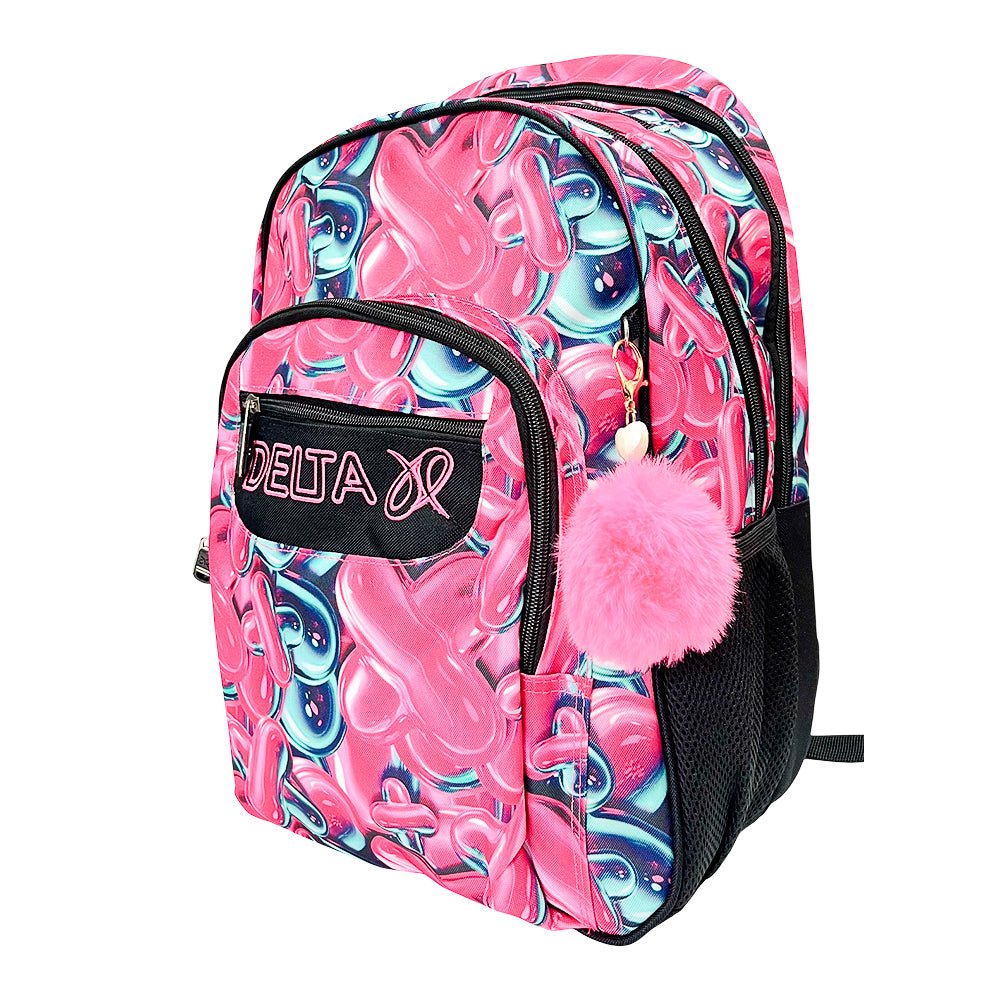 Mochila Delta 17" / Estampada Corazones / Para Niña / Surtido - Delta - Titan.com.pa - 7450219010841