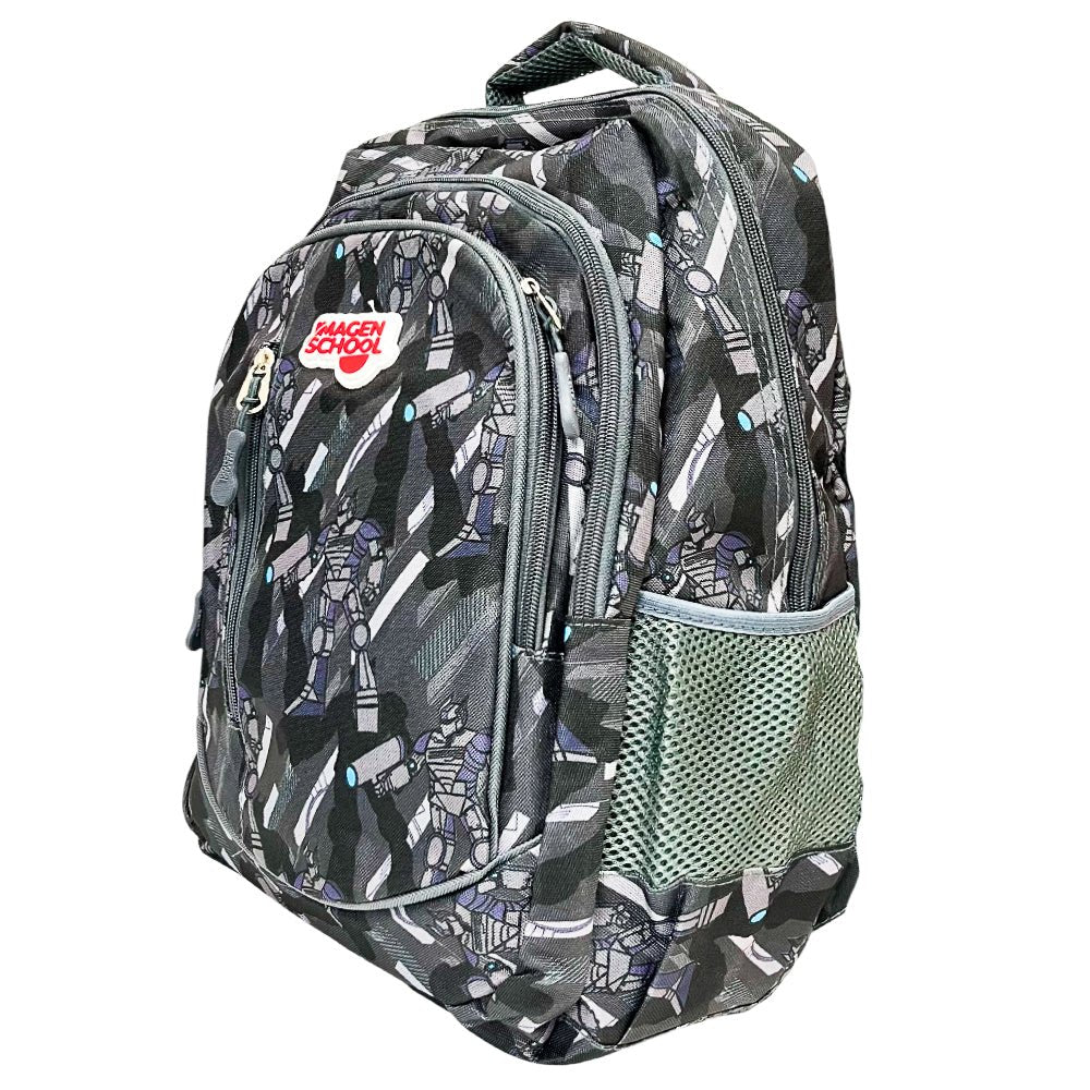 Mochila Escolar 17" Imagen School / Estampado Oscuro / Niño / Surtido - Imagen School - Titan.com.pa - 2100001409166