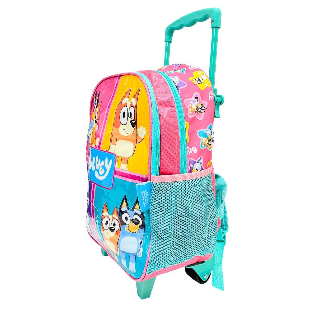 Mochila Escolar Bluey c/Ruedas / Niña 14" - Bluey - Titan.com.pa - 7450217085179