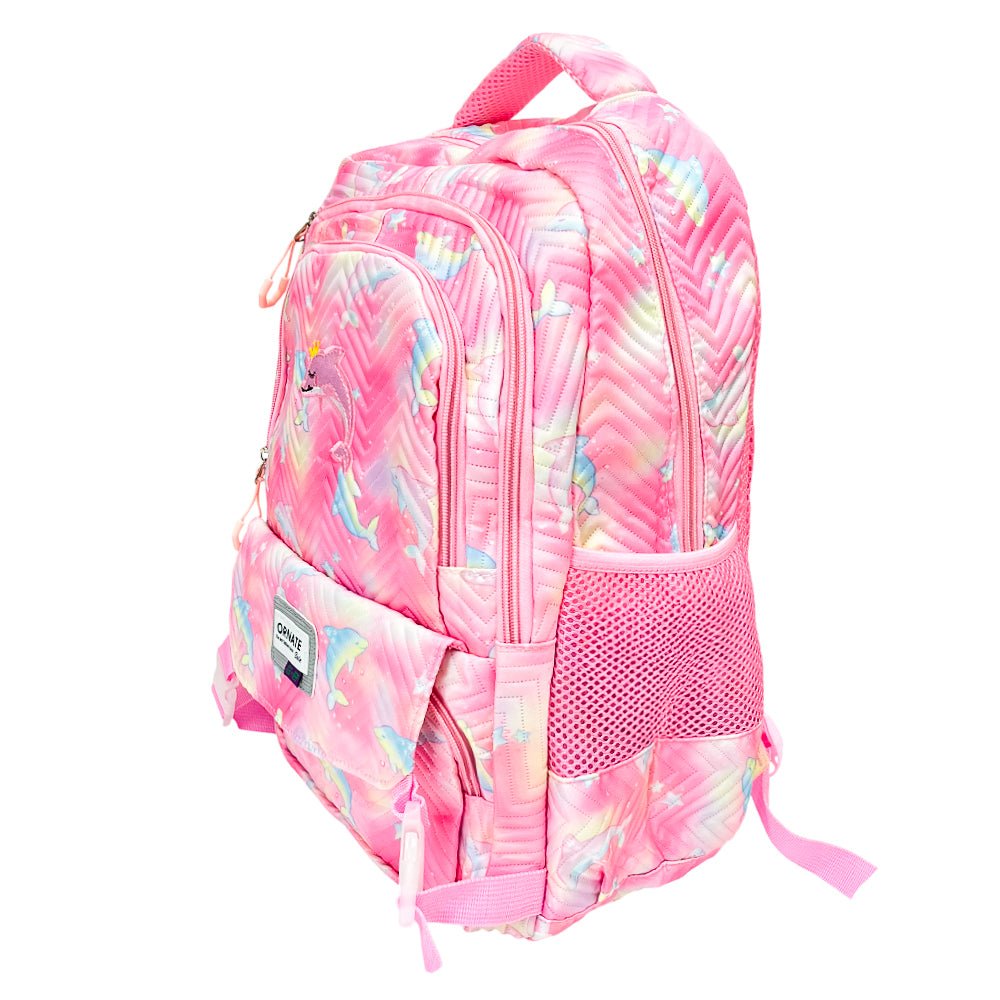 Mochila Escolar Infantil 17" Imagen School / Estampado Rosa / Para Niña - Imagen School - Titan.com.pa - 2100000896530
