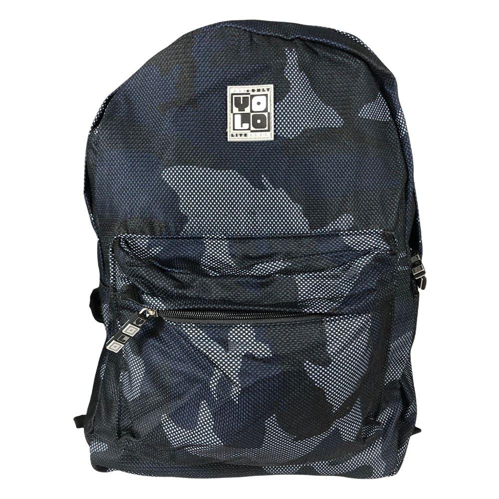 Mochila Yolo Camuflage de 17" - Surtido