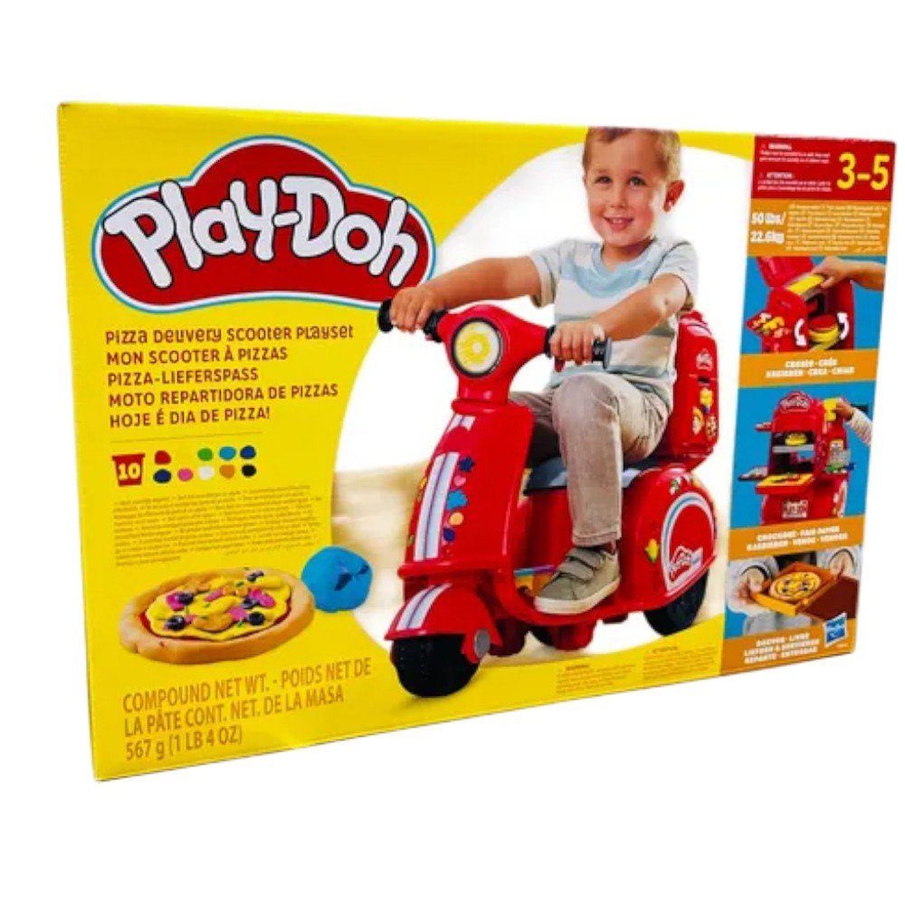 Moto Repartidor De Pizzas Play - Doh C/Accesorios - Play - Doh - Titan.com.pa - 5010996225764