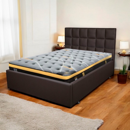 Colchón Full Carbone Pillow Memory Foam - Ortopédico