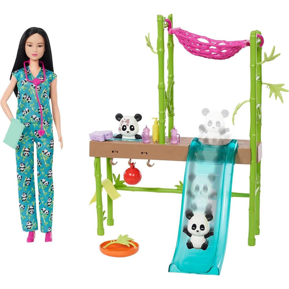 Muñeca Barbie Cuidadora de Pandas - Barbie - Titan.com.pa - 194735108015