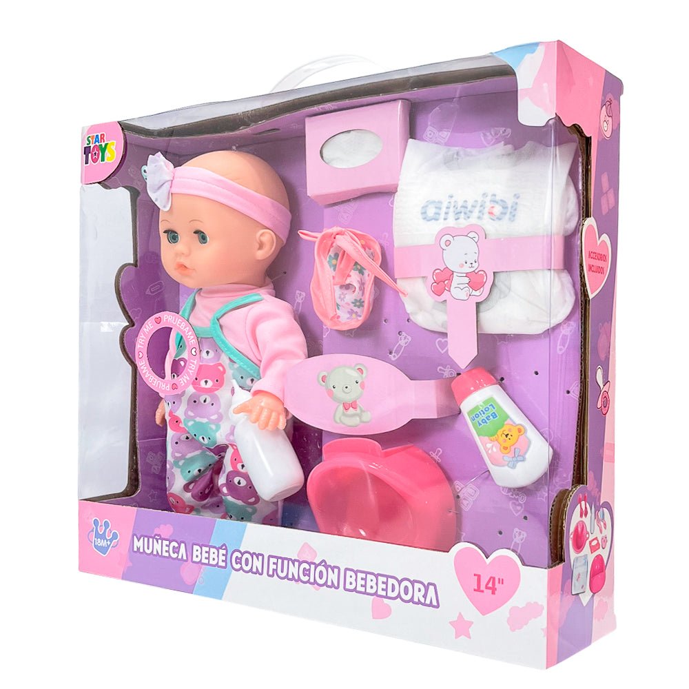 Muñeca Bebé 30 cm con Accesorios / Star Toys - Star Toys - Titan.com.pa - 2100000058488