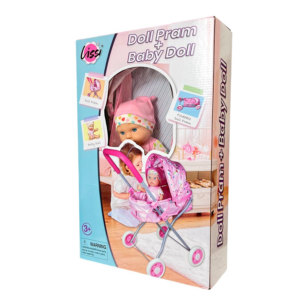 Muñeca Bebé con Coche Grande / Lissi - Lissi - Titan.com.pa - 4006943005115