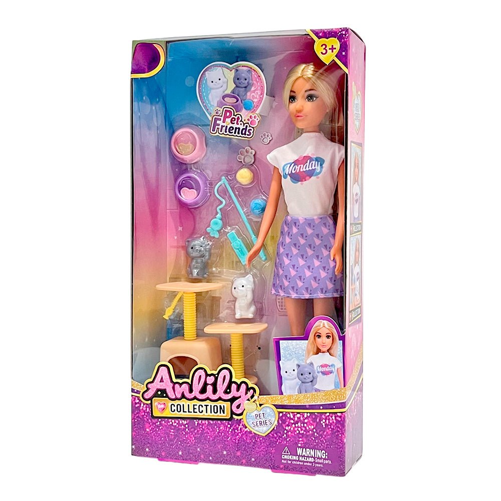 Muñeca Fashion Mascota con Accesorios / Anlily - Anlily - Titan.com.pa - 2100000459537