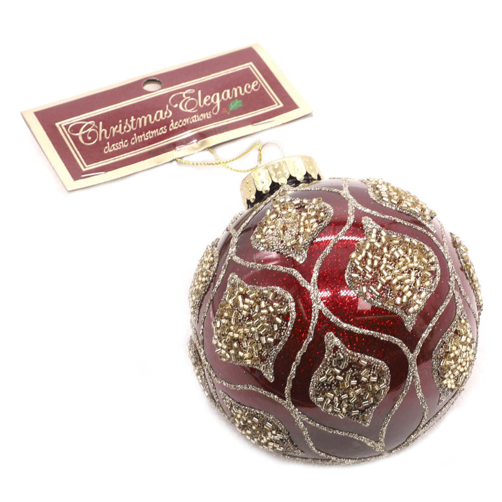 Adorno de Navidad Christmas Elegance Para Arbol 10 cm - Surtido