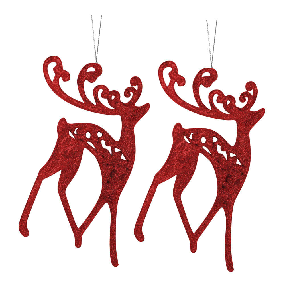 Adorno de Navidad Miró Christmas Reno 2 Piezas