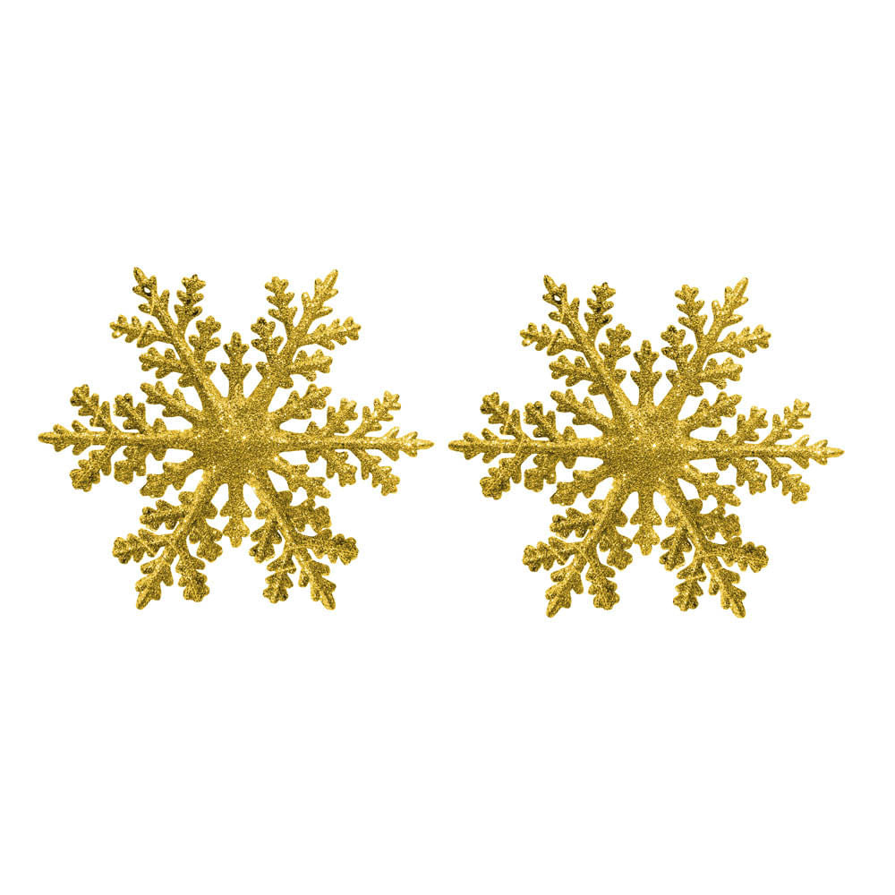 Adorno de Navidad Miró Christmas Copo de Nieve 2 Piezas