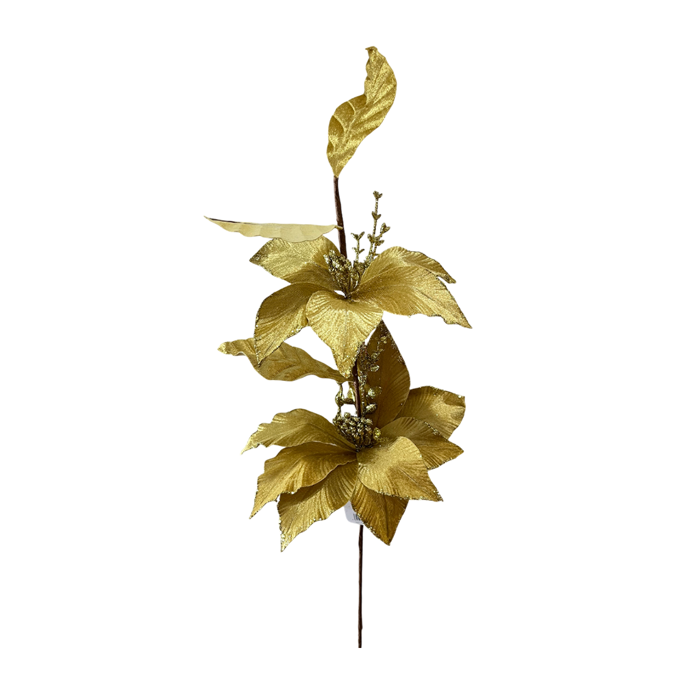 Espiga Navideña 70 Cm Gold