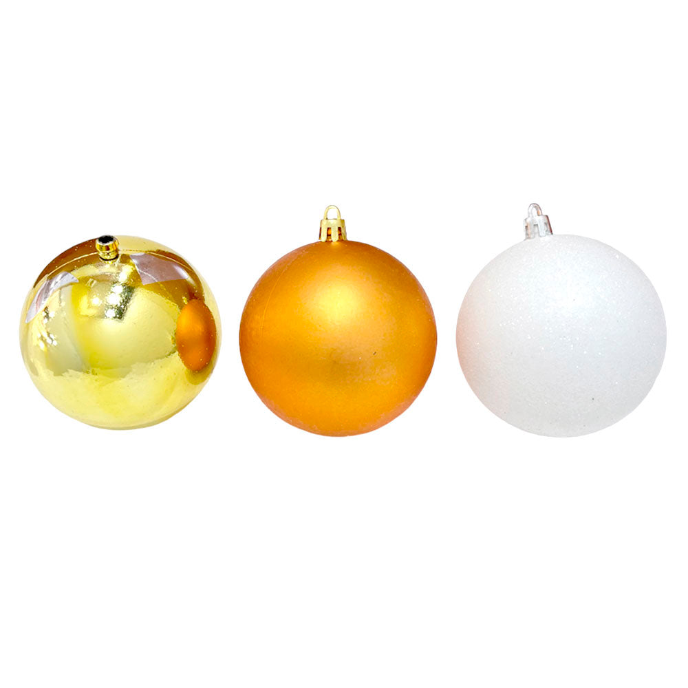 Bolas Navideñas Maranelo Christmas de 8Cm / 6 Piezas / Brillante-Mate