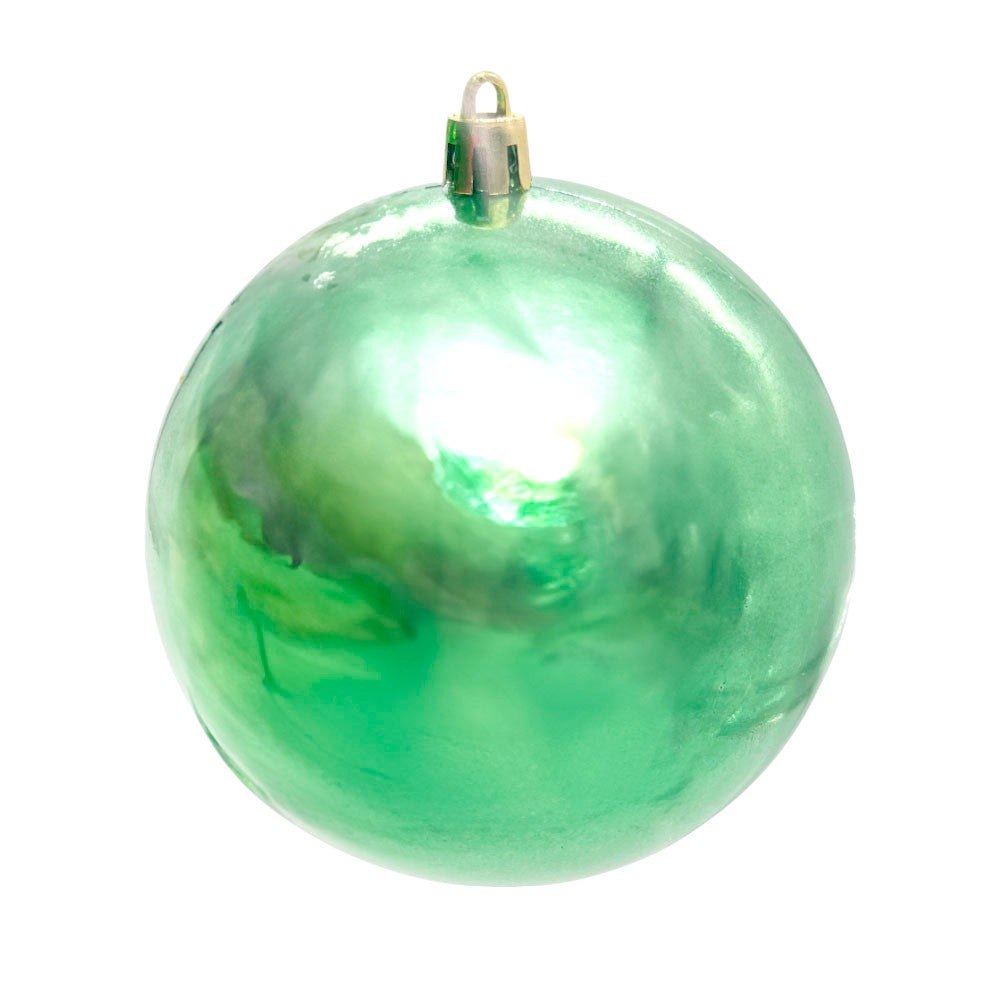 Bolas Navideñas Maranelo Christmas 4 Piezas / 10Cm / Verde Perlado
