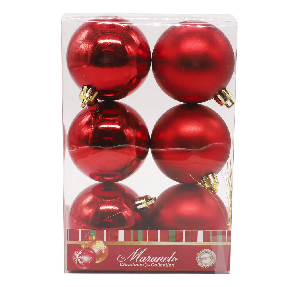 Bolas de Navidad Maranelo Christmas 6 cm 6 Piezas