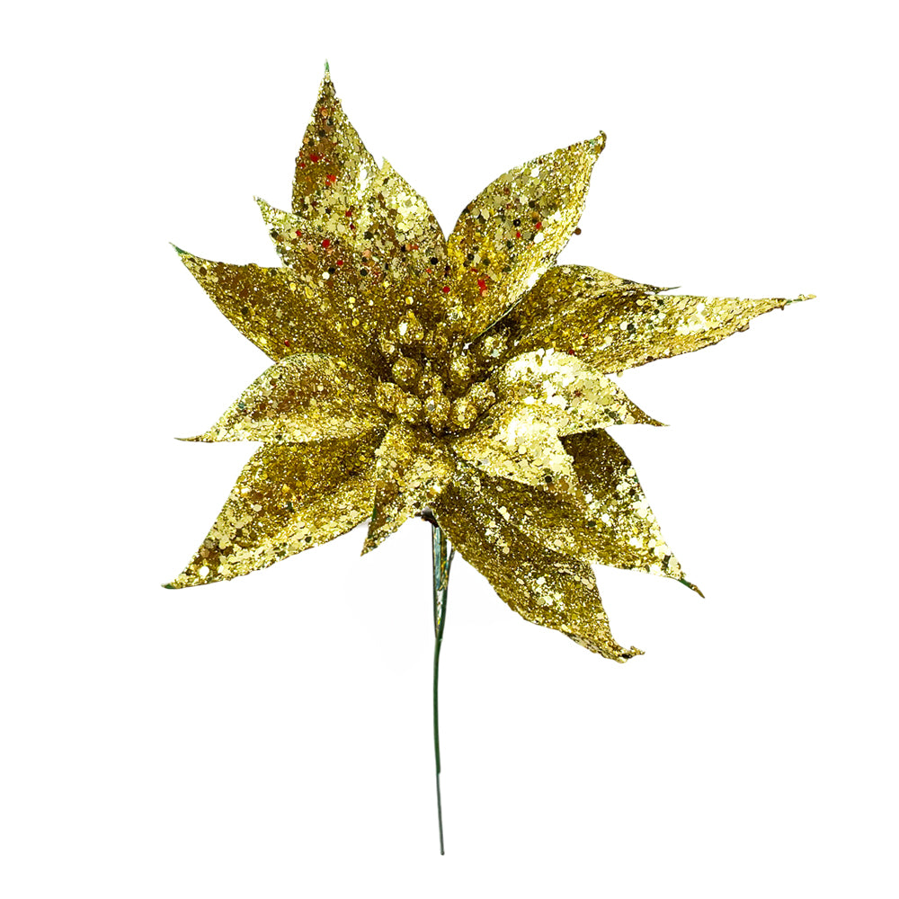 Flor Navideña Poinsettia 60 cm / Miro Christmas