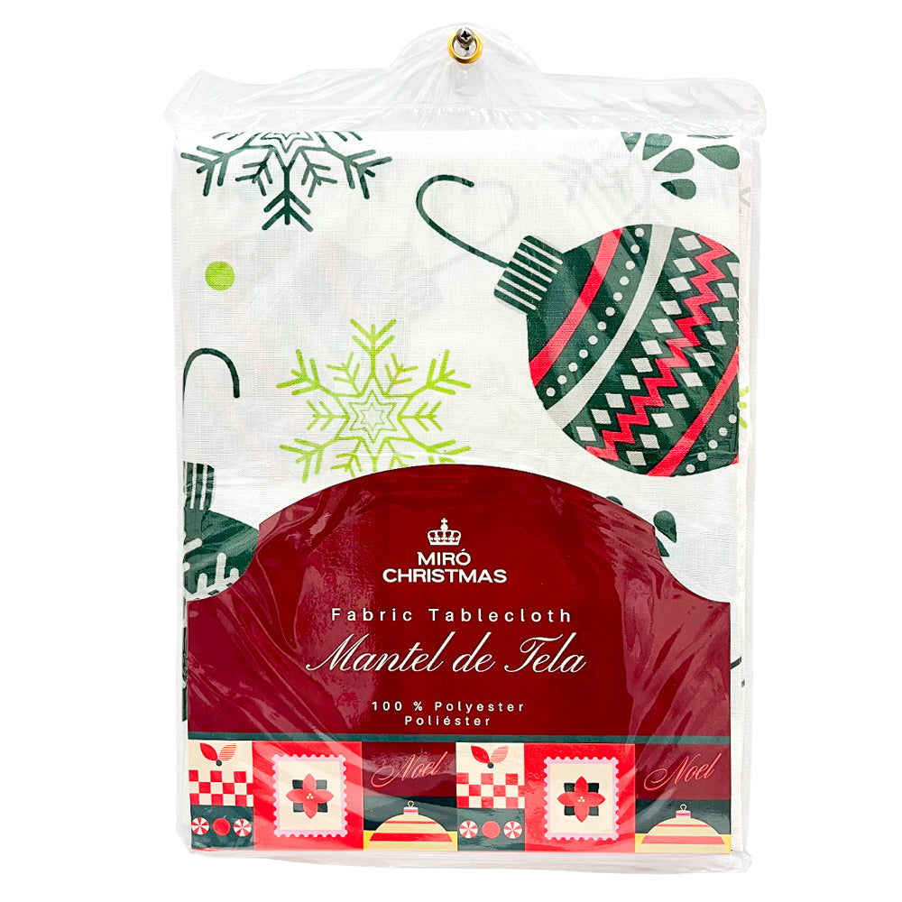 Mantel Navideño 152 x 213 cm / Cuadrado / Miro Christmas