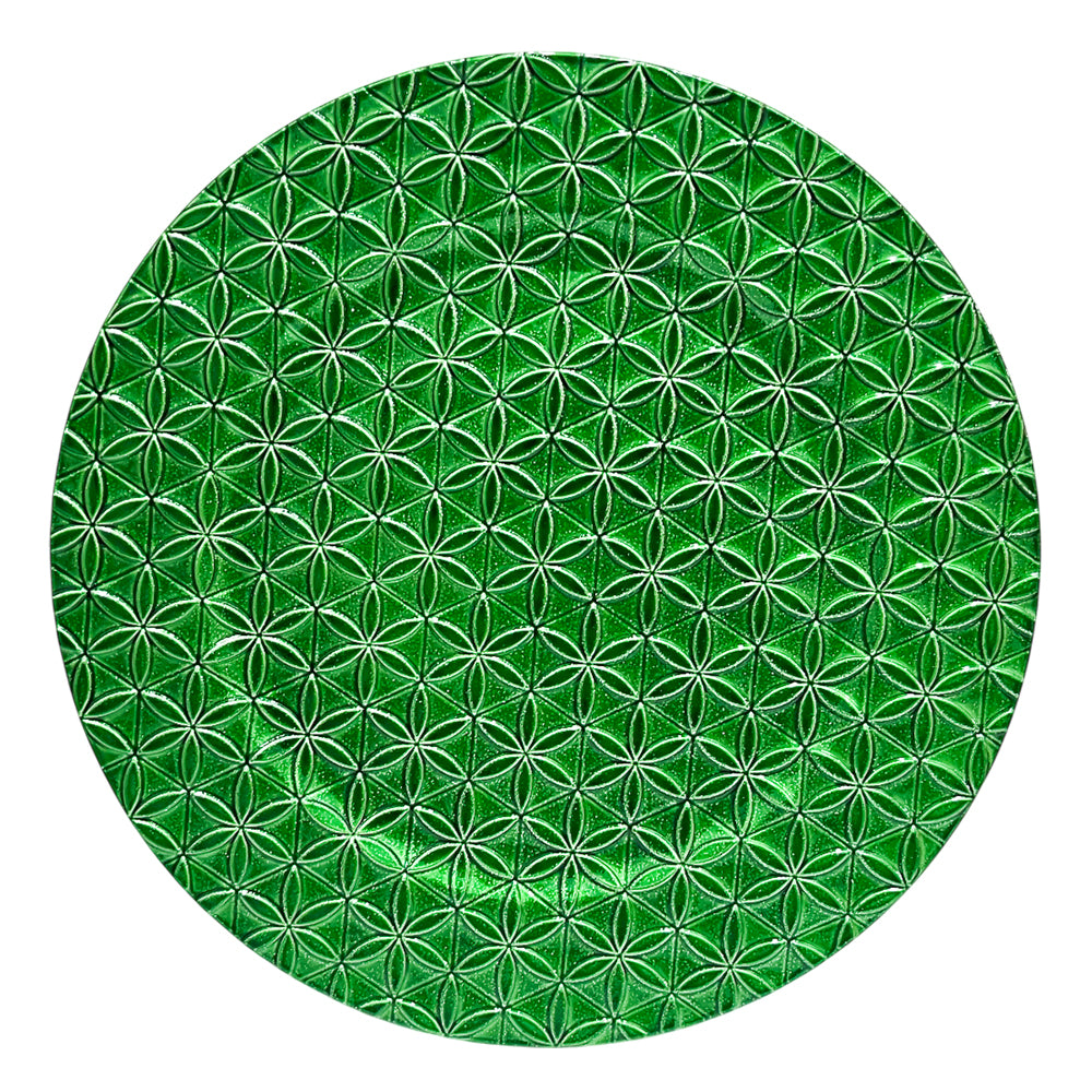 Porta Plato Navideño Decorativo / Green 33 cm / Miro Christmas