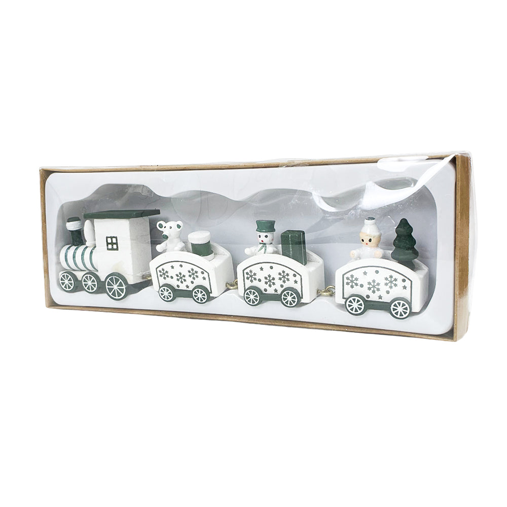 Tren Navideño Decorativo - Blanco / Christmas Elegance –