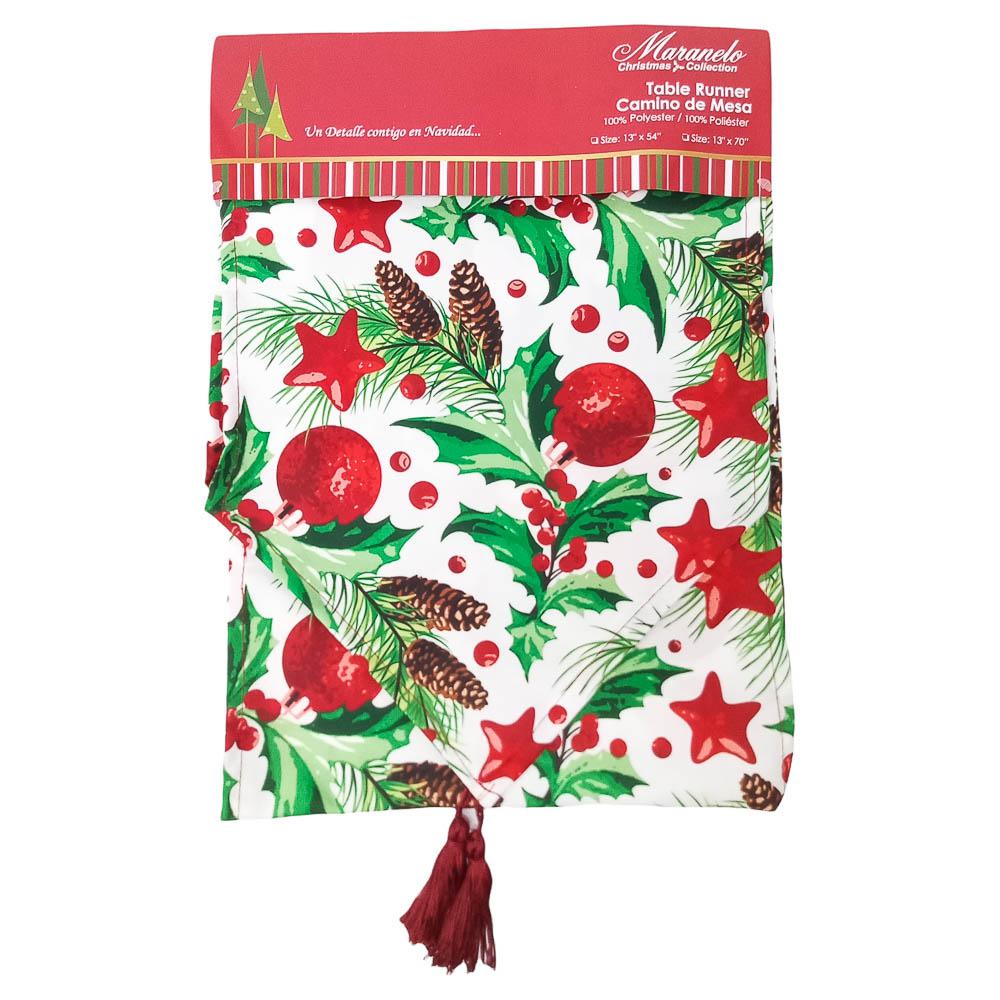 Camino de Mesa Maranelo Christmas 13" x 70"