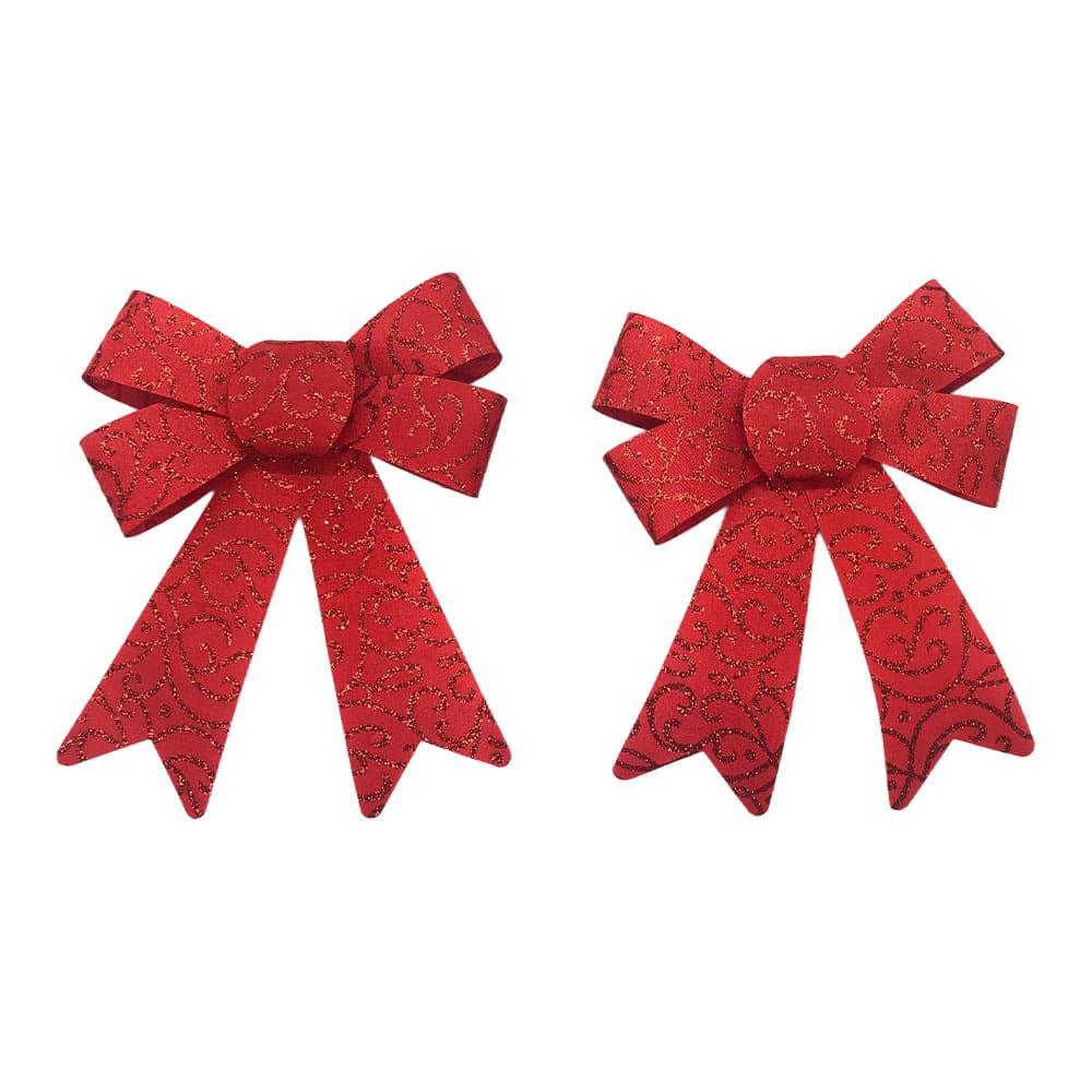 Lazos Navideños Maranelo Christmas 2 Piezas