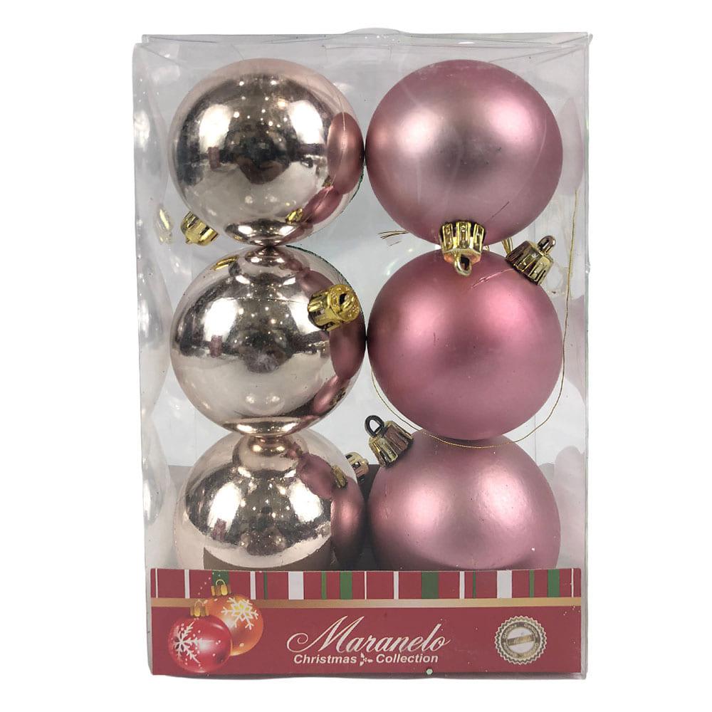 Bolas de Navidad Maranelo Christmas 6 cm 6 Piezas