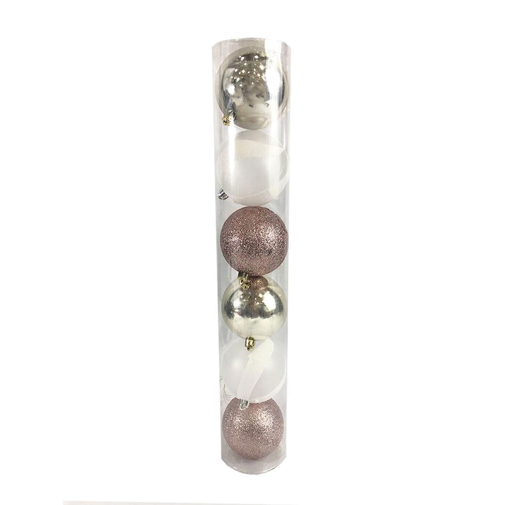 Bolas Navideñas Decorativas Maranelo Christmas 6 Piezas de 7 cm