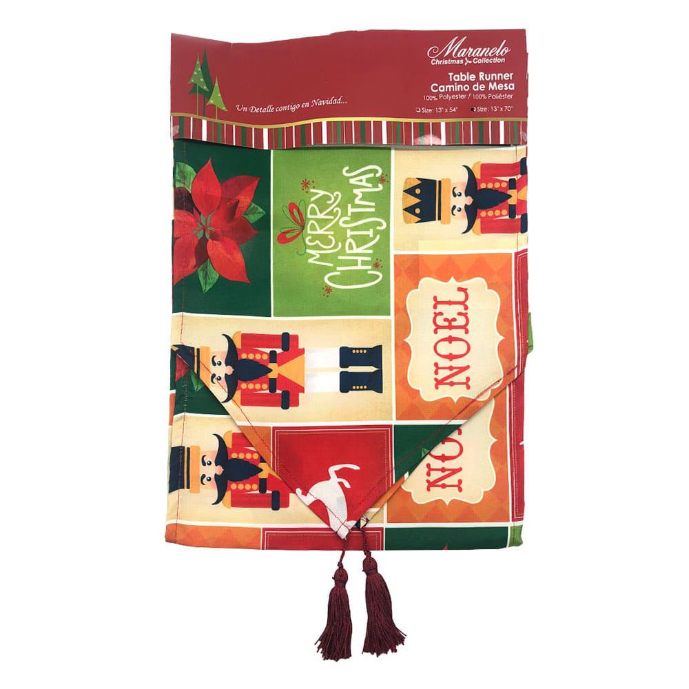 Camino Mesa Maranelo Christmas 13" X 70" Navidad