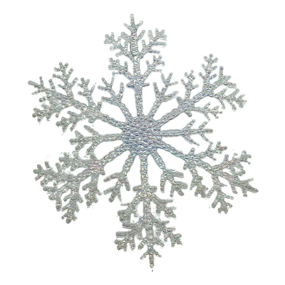 Adorno Navideño Miro Christmas Copo de Nieve Tornasol