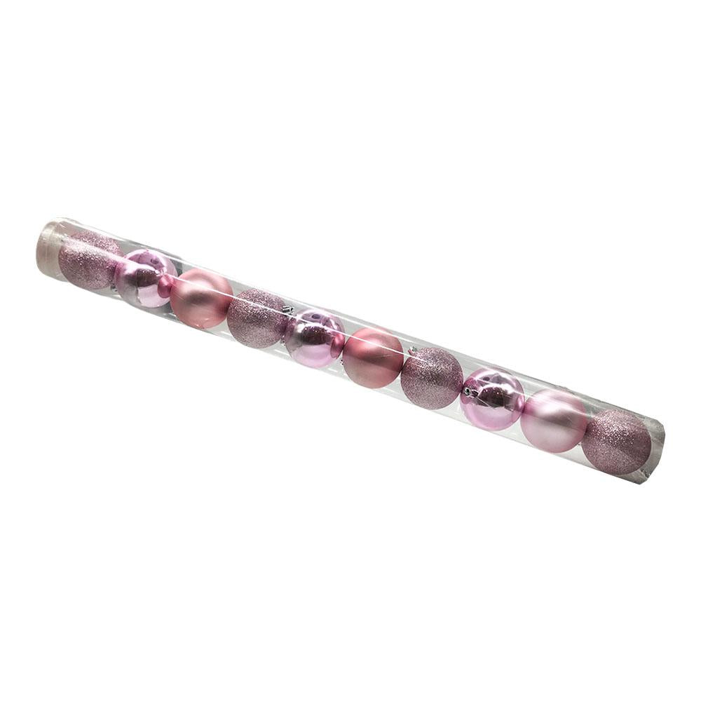 Bolas de Navidad Miro Christmas de 7 cm Brillantes 10 Piezas