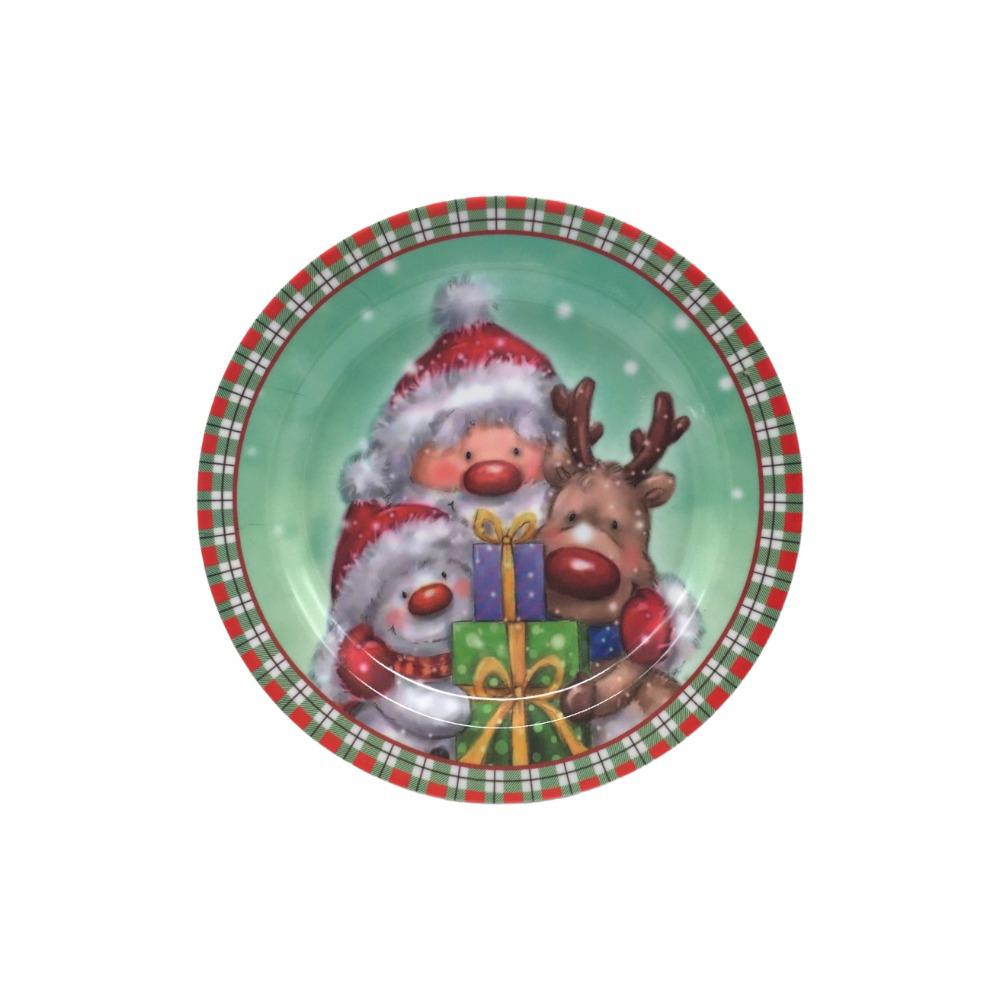 Plato Llano 8" Melamina Santa