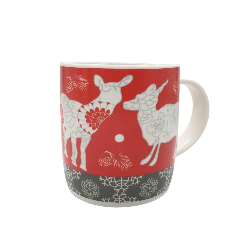 Taza de Navidad Home Elegance de Cerámica Surtida