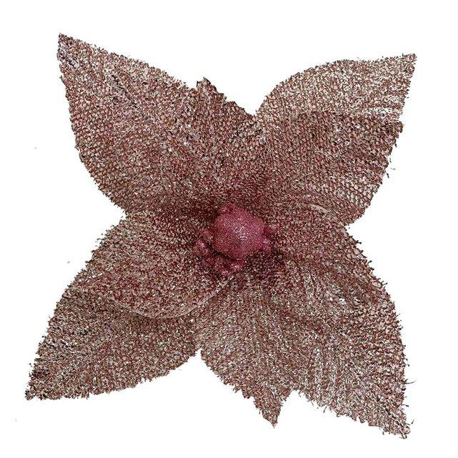 Flor Navideña Montefiori Christmas 20 cm