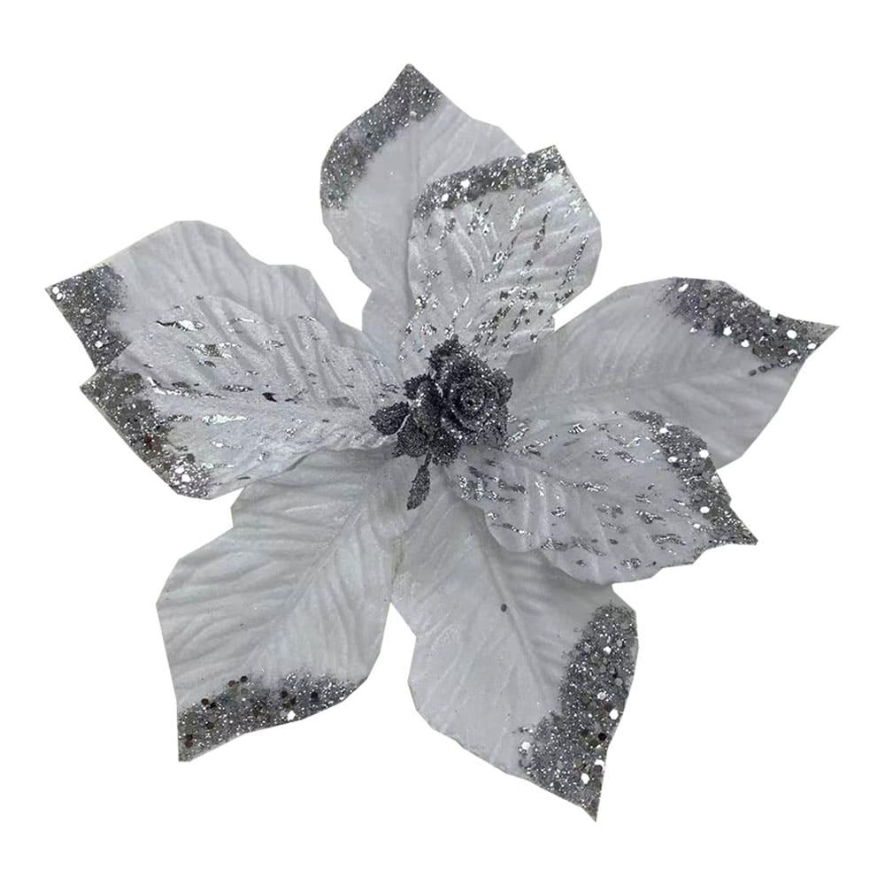 Flor Navideña Montefiori Christmas 20 cm