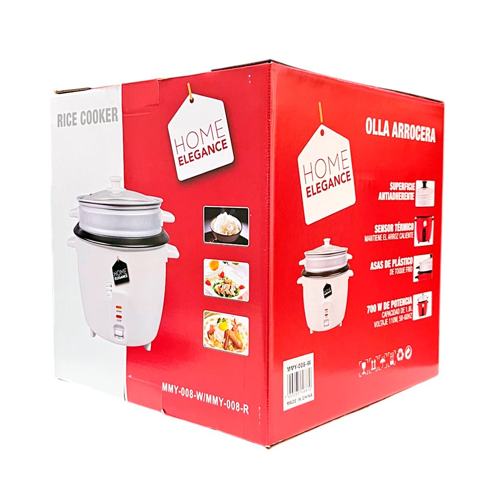 Ollas Arrocera 1.8L Home Elegance Rojo - Home Elengace - Titan.com.pa - 2100000984794