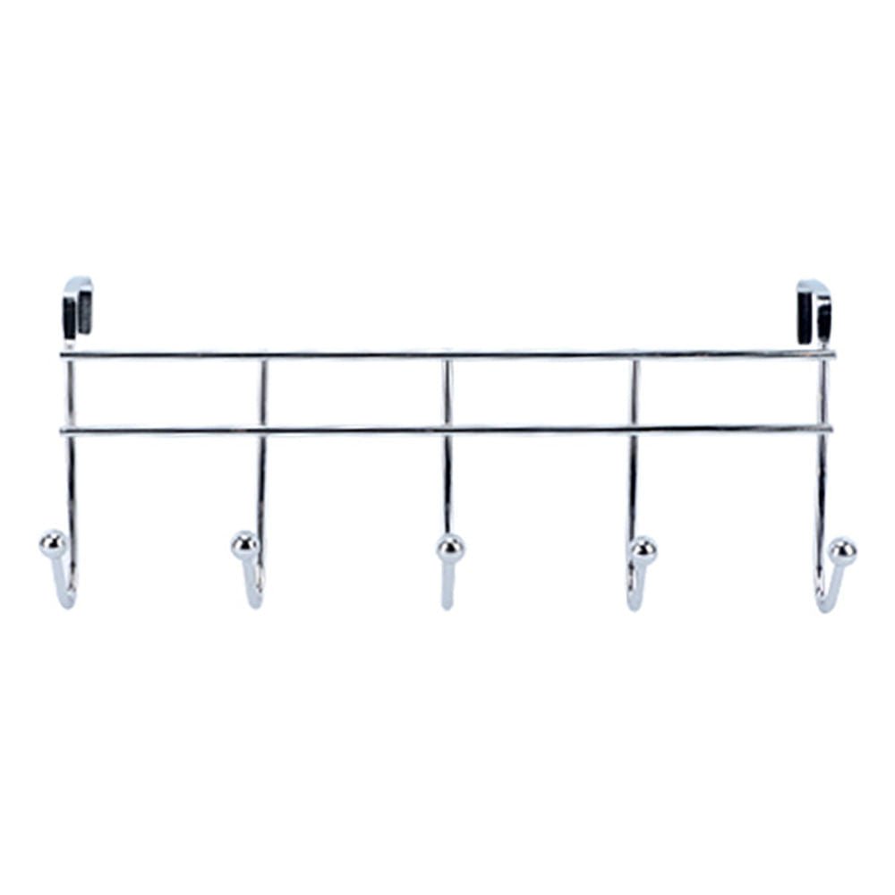 Organizador Para Puerta Family Maid de Metal 5 Ganchos