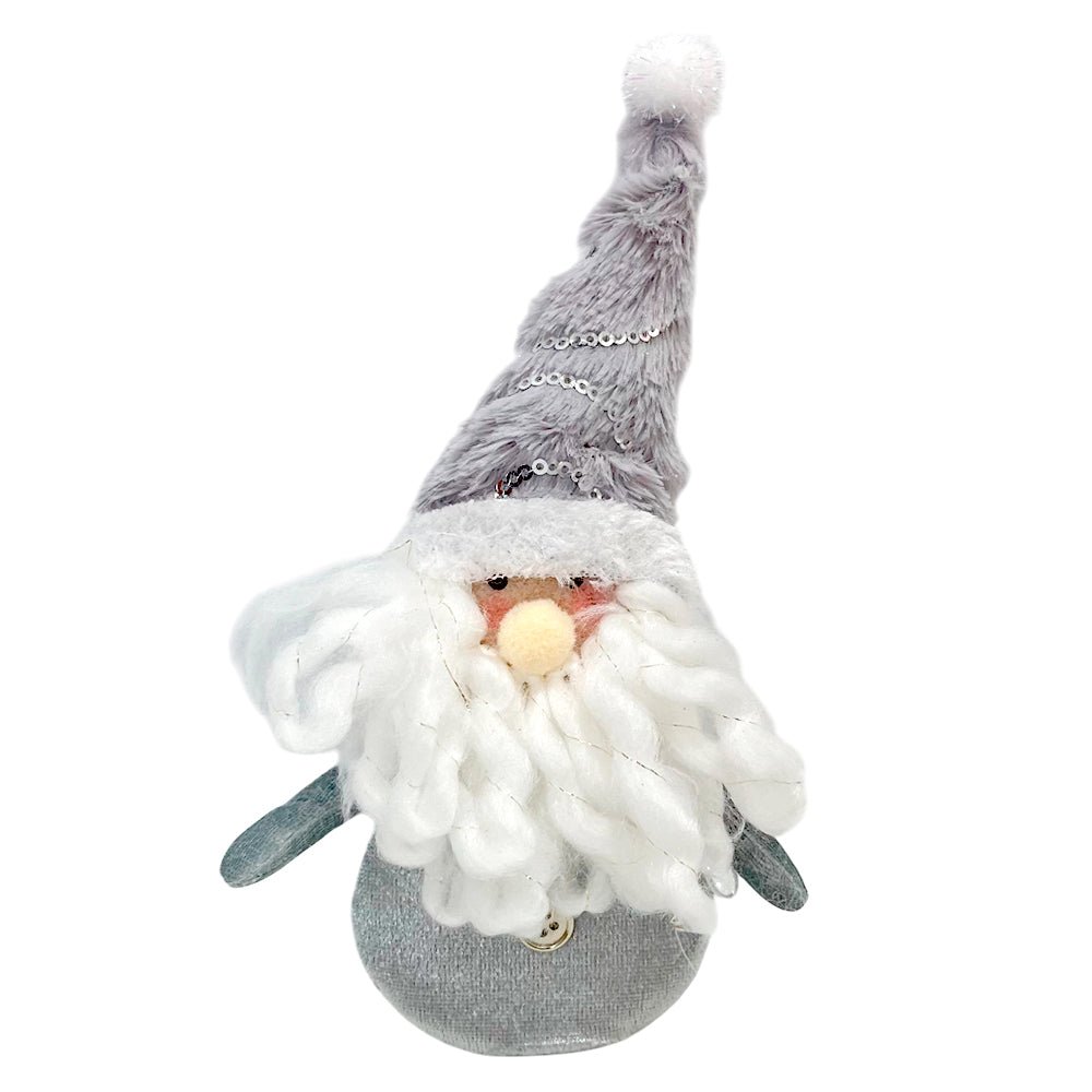 Ornamento Navideño Santa con Muñeco de Nieve / 20 cm / Miró Christmas - Miro Christmas - Titan.com.pa - 7450206286471