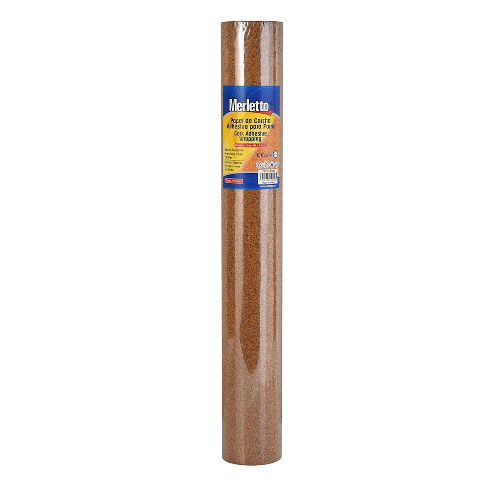 Papel Adhesivo de Corcho Merletto 1m x 45 cm
