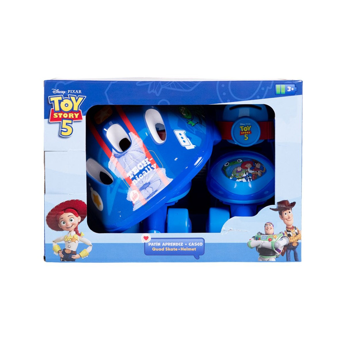 Patín Aprendiz con Casco Toy Story 29-34 - TOY STORY - 11154958