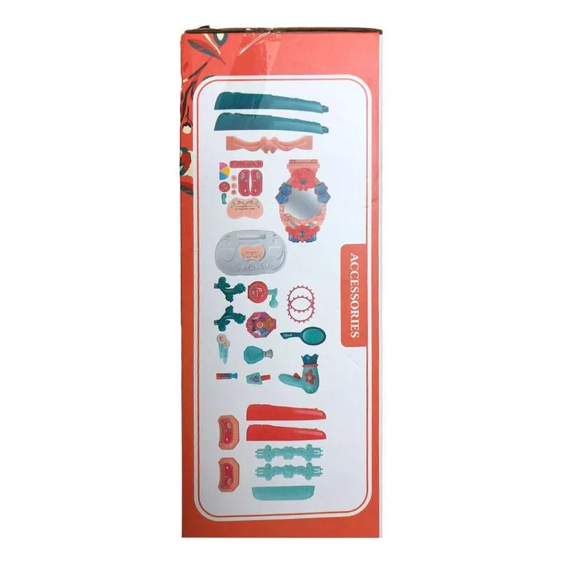 Peinadora Deluxe Con Luces y Sonidos - Shum Feng Long - Titan.com.pa - 2100000095377