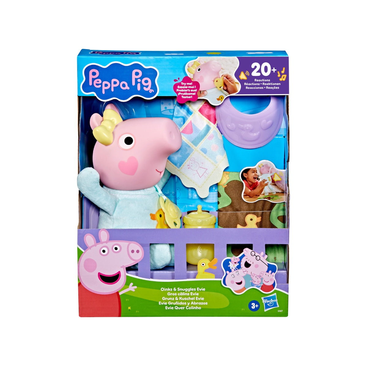 Figura Peppa Pig Oinks and Snuggles Evie - PEPPA PIG - 11089576