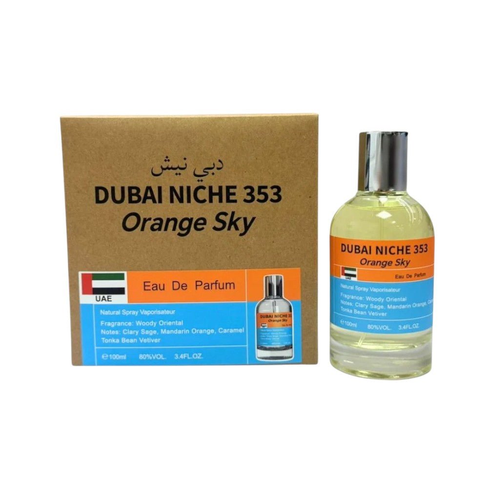 Perfume Dubai Niche 353 Orange Sky EDP - Caballero - Dubai Niche - Titan.com.pa - 7453048916254