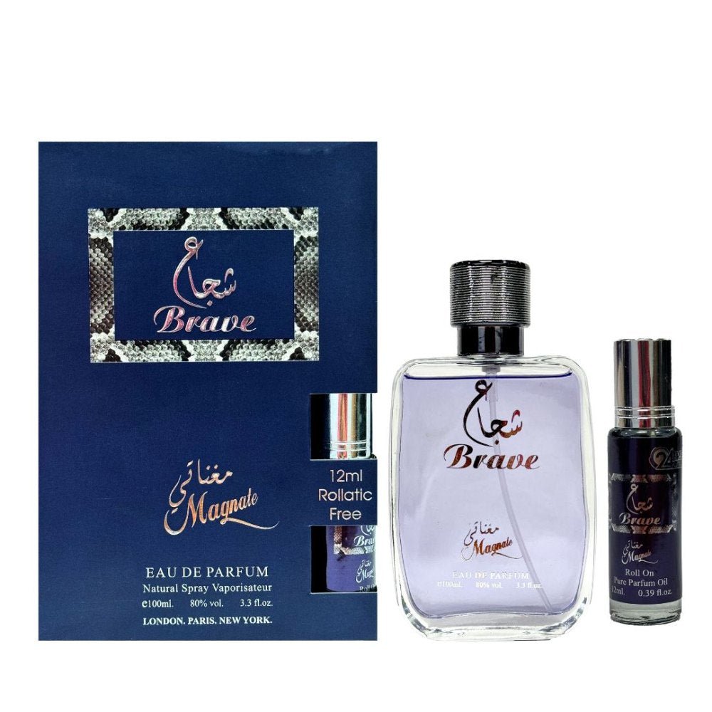 Perfume Magnate Brave / Caballero - Set 2 Piezas - Mag Collection - Titan.com.pa - 7453048917947