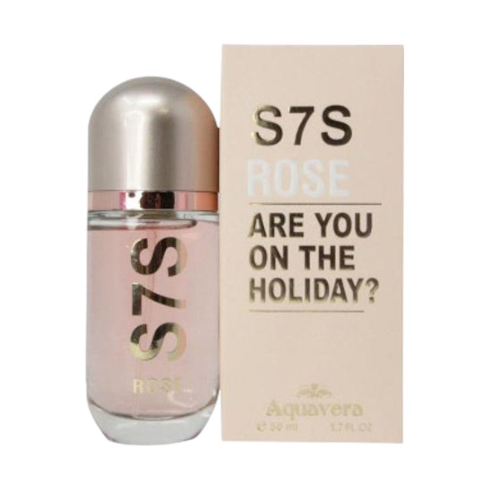 Perfume S7S Rose Aquavera Para Dama / 50 ml - Aquavera - Titan.com.pa - 7453100301080