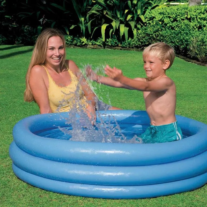 Piscina Inflable Crystal Blue 45" x 10" – 3 Aros / Intex - Intex - Titan.com.pa - 6941057402420