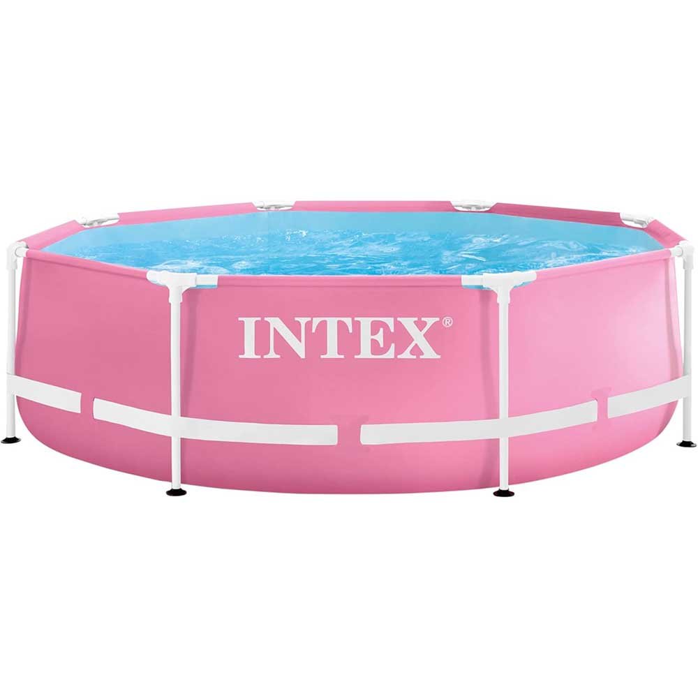 Piscina Rosa con Marco de Metal - Intex - Titan.com.pa - 2150109945035