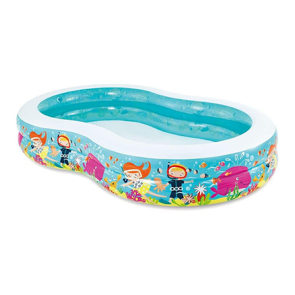 Piscina Smorkel Intex 262 cm x 160 cm x 46 cm