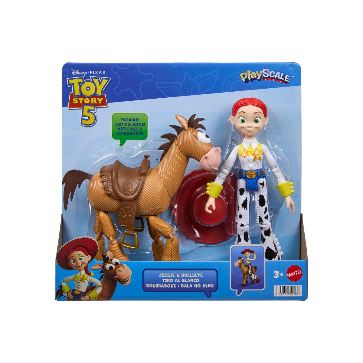 Pixar Project Target Paquete Jessie y Tiro al Blanco 7 Pulgadas - TOY STORY - 11142930